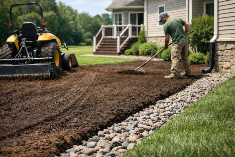 Yard Grading for Drainage That Protects Your Home