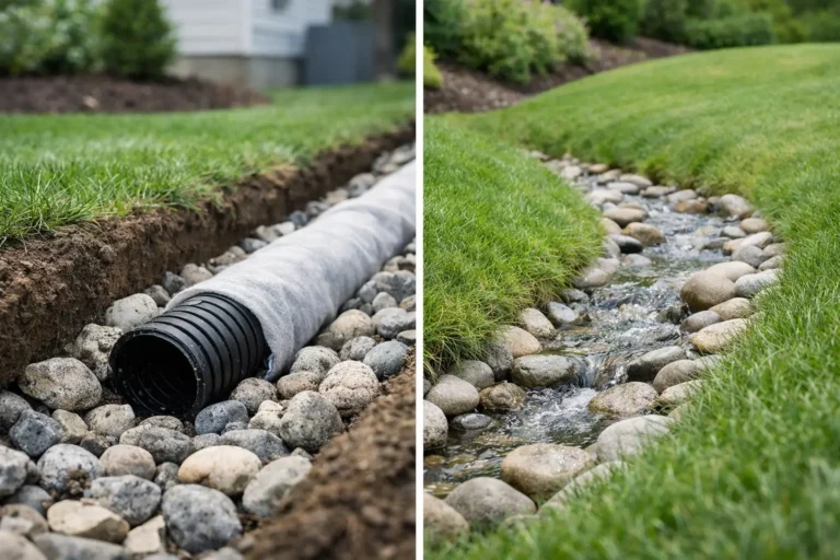 French Drains Versus Swales: Which Fits Your Yard?