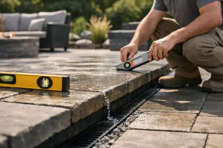 How to Choose Patio Slope That Drains Right