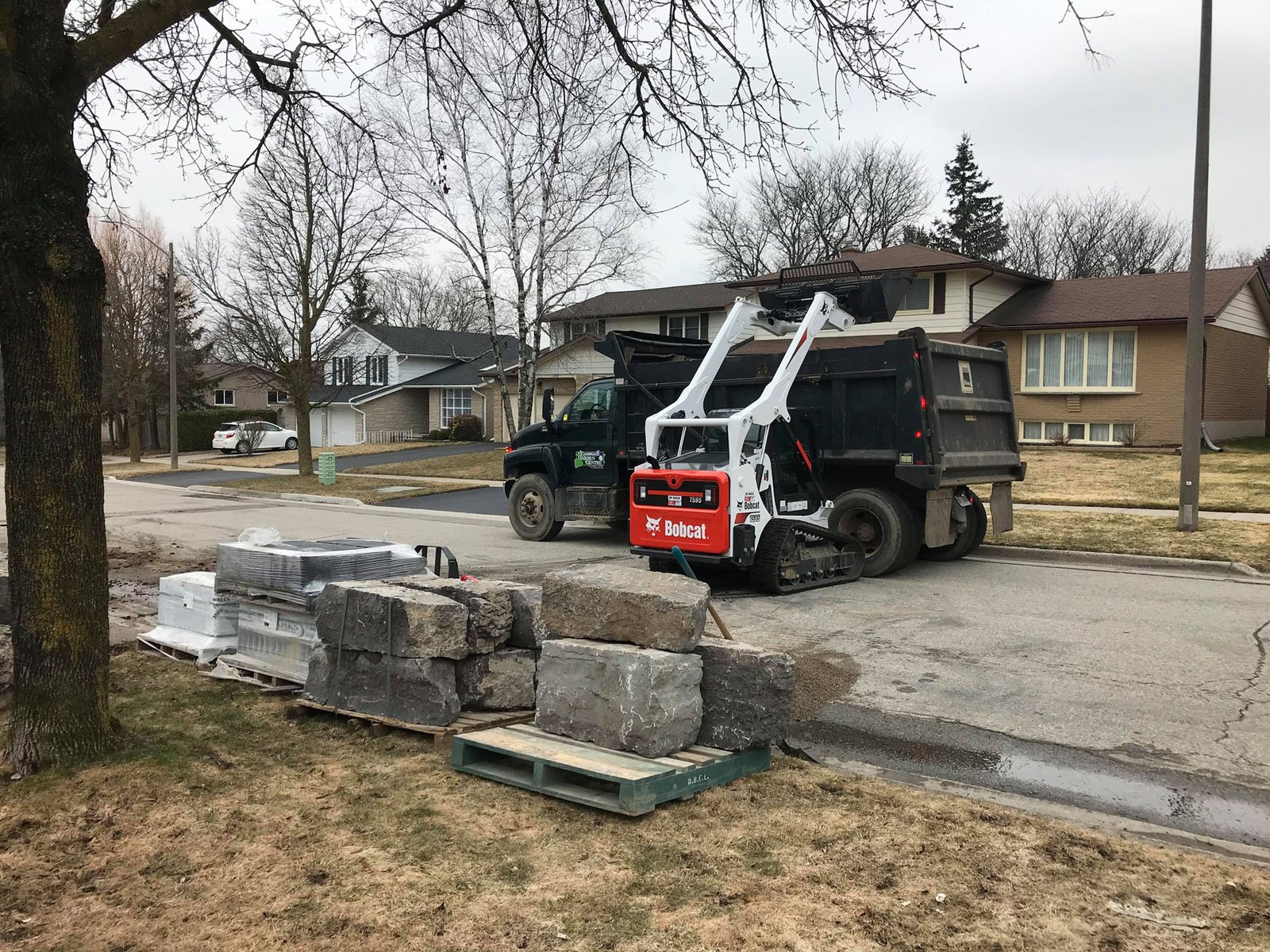 Landscaping Equipment Yard Prep Cambridge