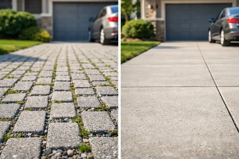 Permeable Versus Concrete Driveways Compared